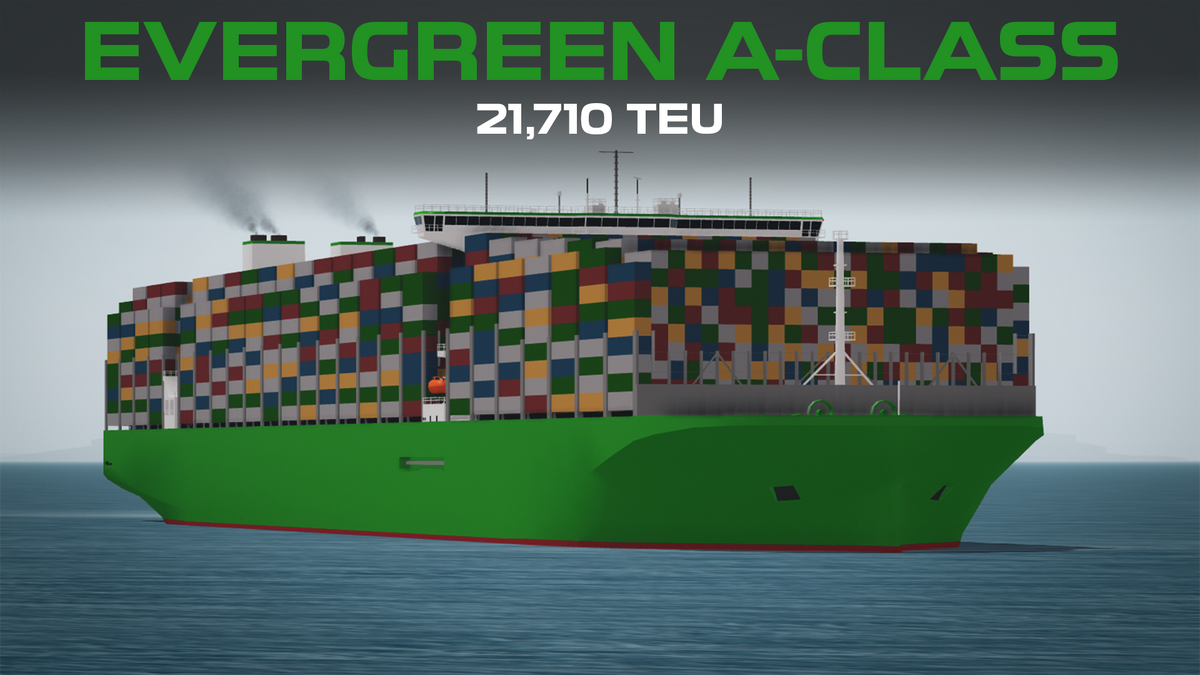 Evergreen A-class Container Ship - Aeronautica Official Wiki