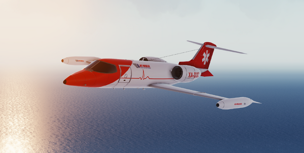 Learjet 35F - Aeronautica Official Wiki