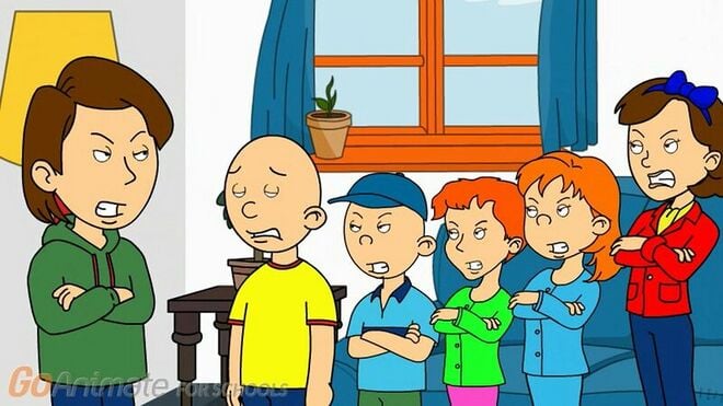 Caillou Makes a Rant on Me (African Vulture) Grounded - GoAnalyze