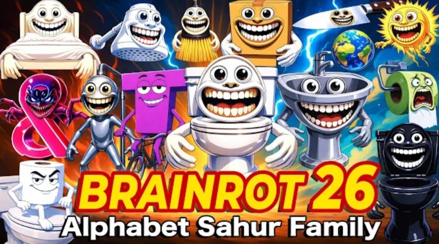 Brainrot Anime Opening Song Pt.26 (Official MV) (Ft. Alphabet Sahur ...