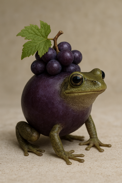 File:Grape-Frog Hybrid on Beige Surface.png - Italian Brainrot Wiki