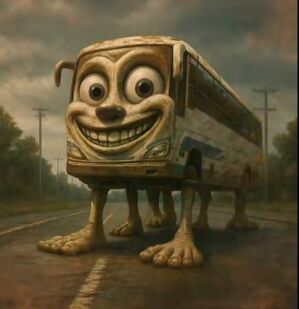 Rang Reng Rang White Bianco Grande Bus Ireng - Italian Brainrot Wiki