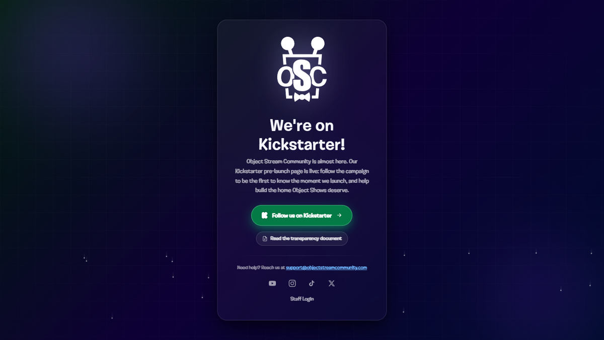 Object Stream Community - Objectshowpedia