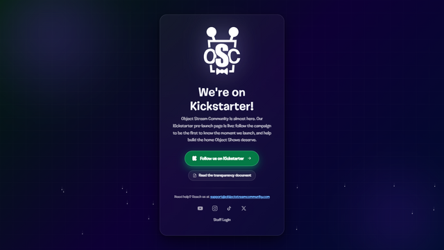 Object Stream Community - Objectshowpedia