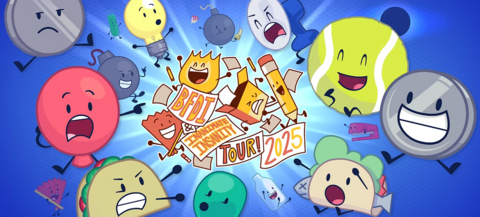 BFDI & Inanimate Insanity Tour 2025 - Objectshowpedia